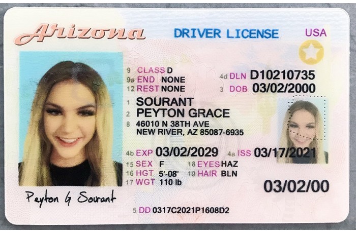 Arizona Fake ID