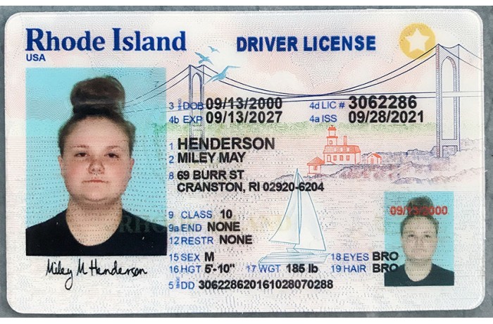 Rhode Island Fake ID