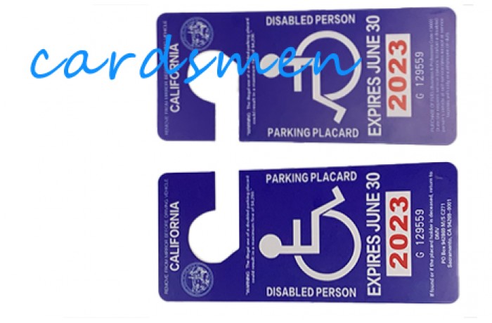 CA Disabled Parking