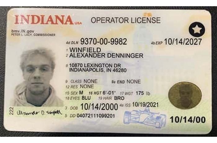 Indiana Fake ID