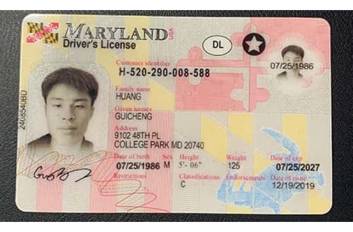 Maryland Fake ID