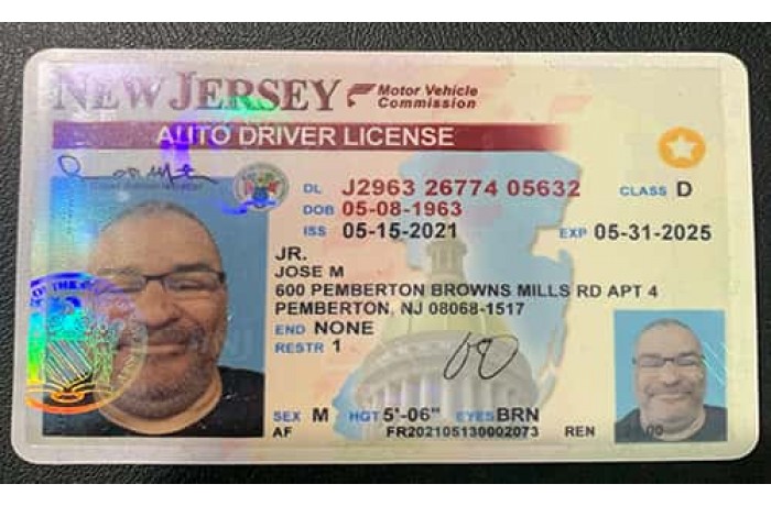 New Jersey Fake ID
