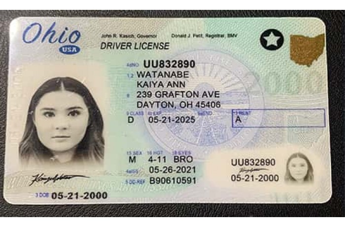 Ohio Fake ID