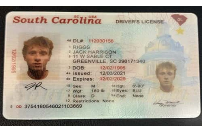 South Carolina IDs