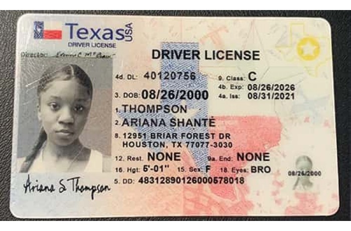 Texas Fake ID