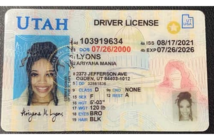 Utah Fake ID