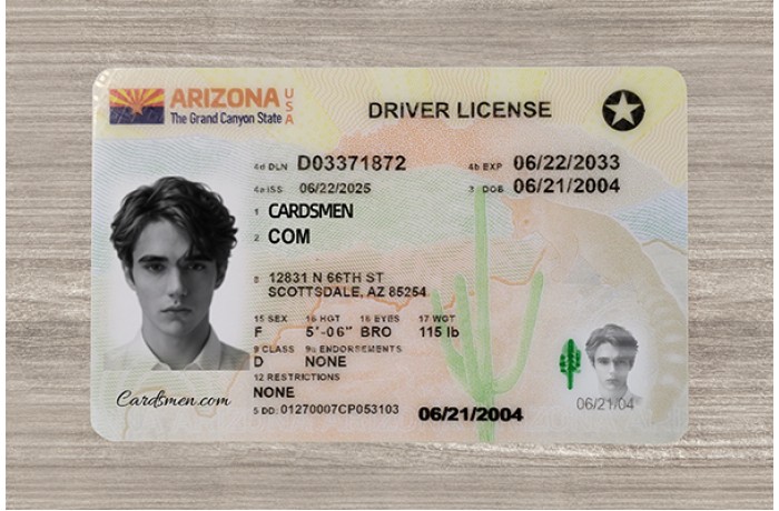 Arizona Fake ID (2025 Version)