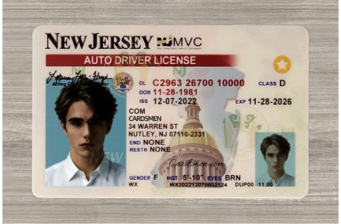 New Jersey Fake ID