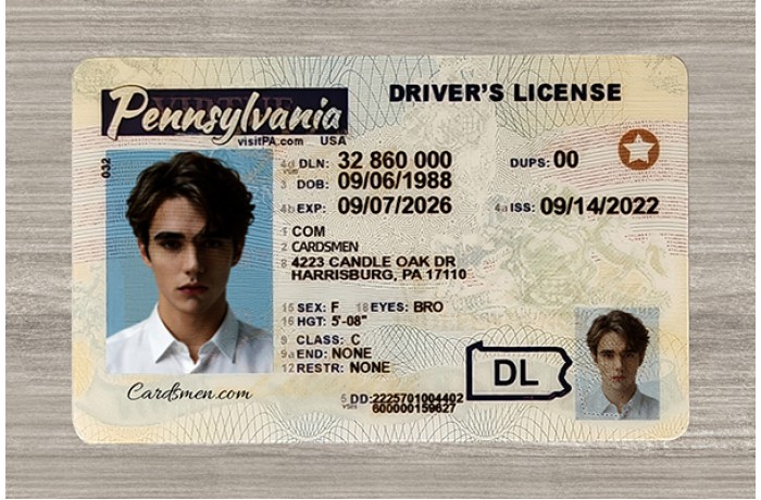 Pennsylvania Fake ID