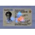 Quebec ID Front and Back